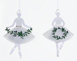 Ballerine Dansante, Argent (2 Modèles)