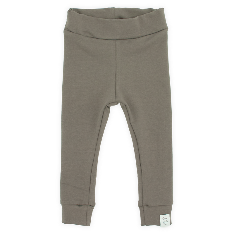 Leggings | Taupe grå