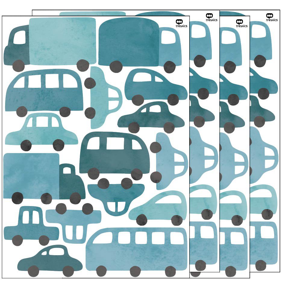 Blue (4 sheets)