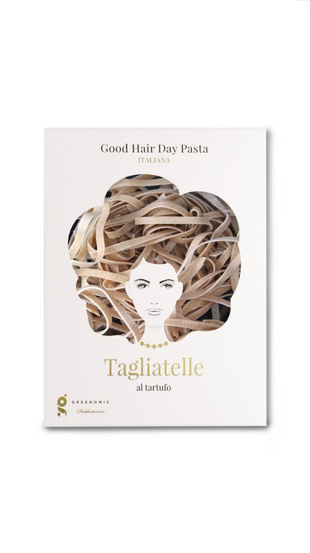 TAGLIATELLES DE PÂTES GOOD HAIR DAY À LA TRUFFE
