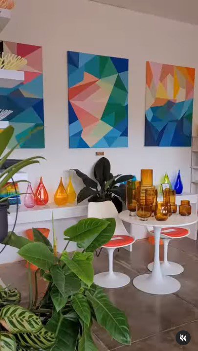 vase en verre épais de style rétro XXL, série: TYLER 46AM, édition de luxe en verre de 9 mm d'épaisseur