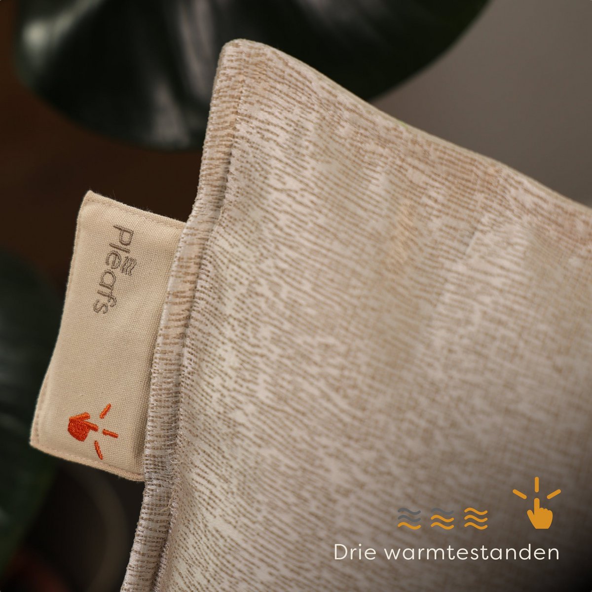 Pleafs® Warmtekussen Boho 45x60cm Dark Vanilla