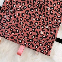Paño para etiquetas Leopard Luxury - Malva