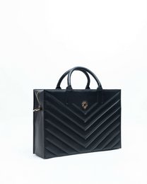 Business Bag Muse Corn Leather Black