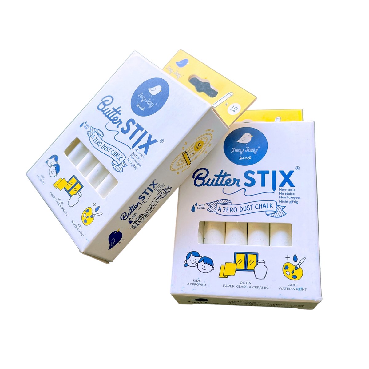 Crayons Butterstix White