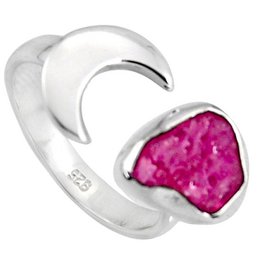 Anello “Fuoco di Passione” in Rubino e Argento 925