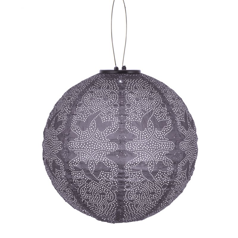 Lumiz Solar Lampion Marrakesh Round - 30 cm - Purple