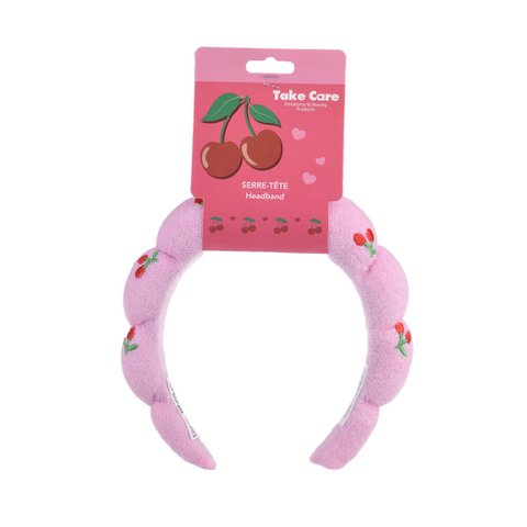 Words Cherry Skincare Stirnband – Beauty Stirnband