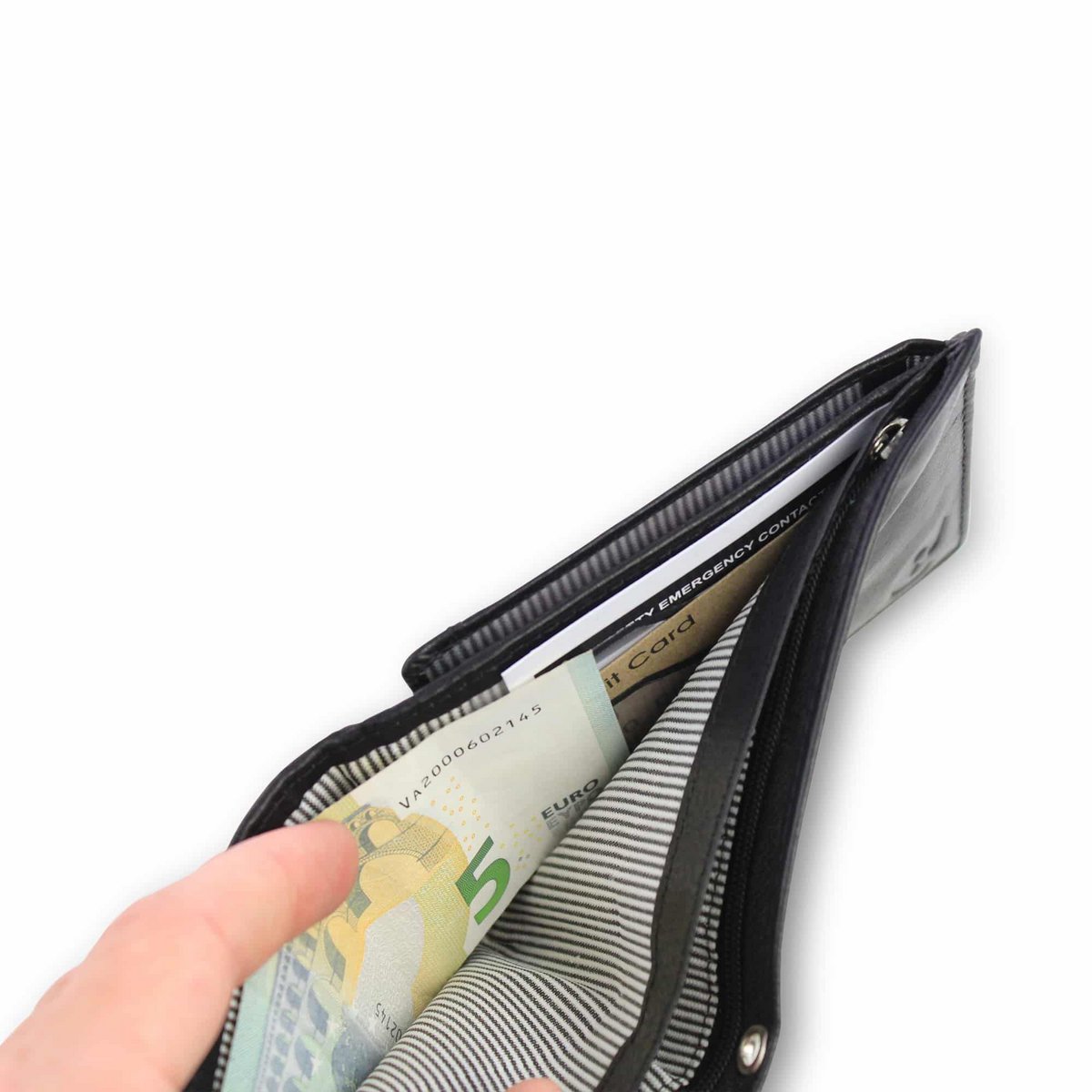 Portefeuille Homme - Grand portefeuille allongé - Portefeuille homme