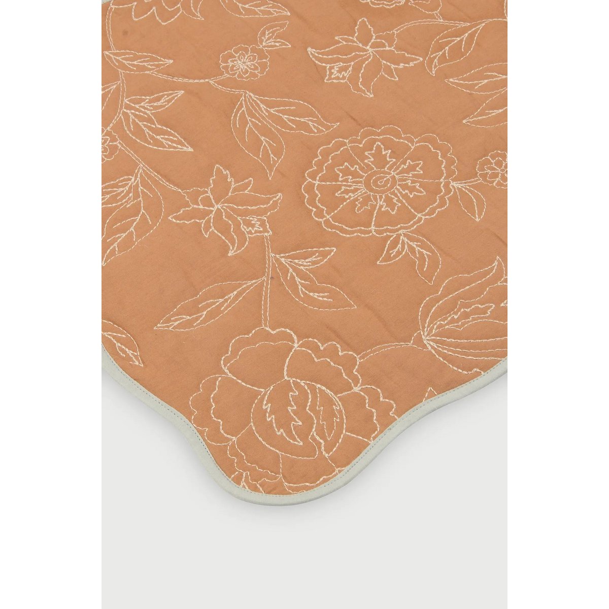 Tafelmat | Rosabelle Chintz Spice Scallop Matten-set van 2 van Sanctuary Living