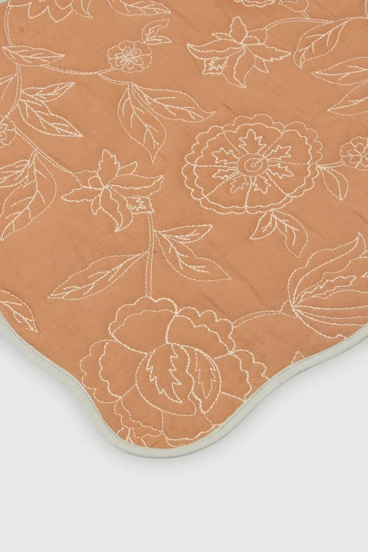 Tafelmat | Rosabelle Chintz Spice Scallop Matten-set van 2 van Sanctuary Living