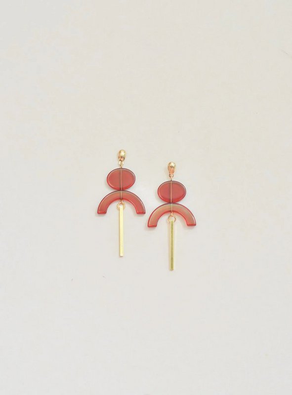 Pendientes colgantes caprichosos