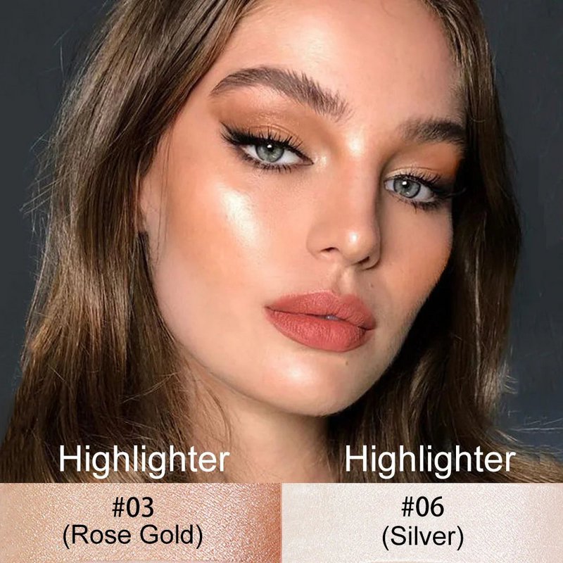 Highlighting & Bronzer Stick Gezicht Verhelderende Blusher Rouge Concealer Pen Langdurige Corrector Neus Schaduw Contouren Cosmetica