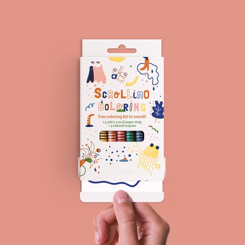 Coloring Book for Kids - Scrollino Coloring