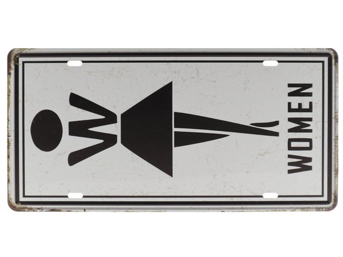 Retro Wandbord 15x30