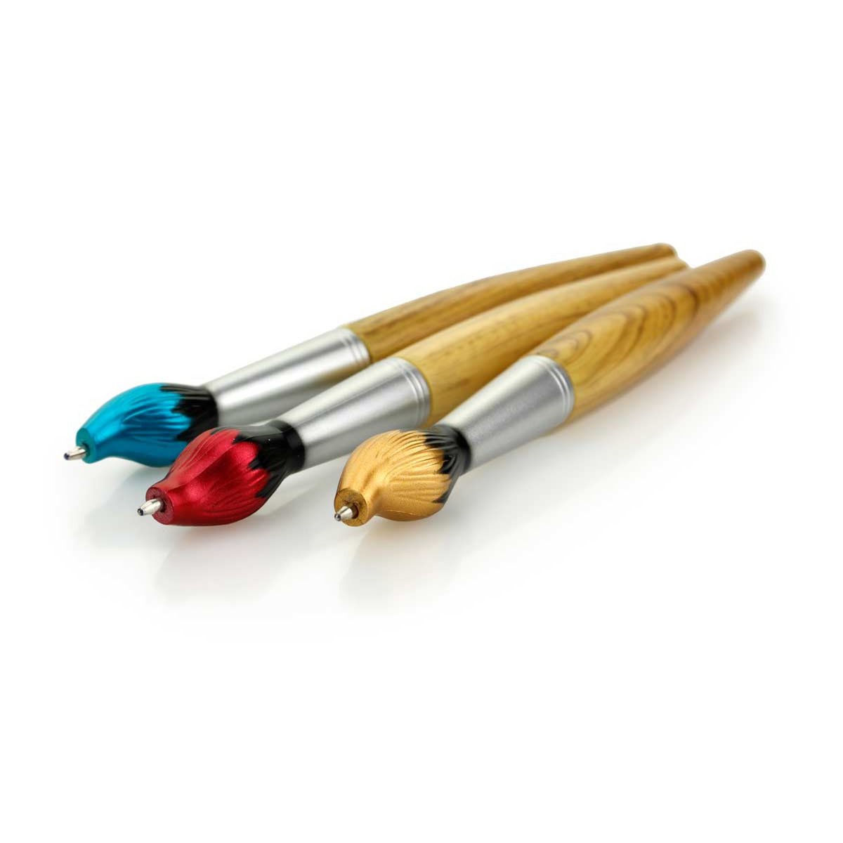 Stylo bille Brush, pointe dorée