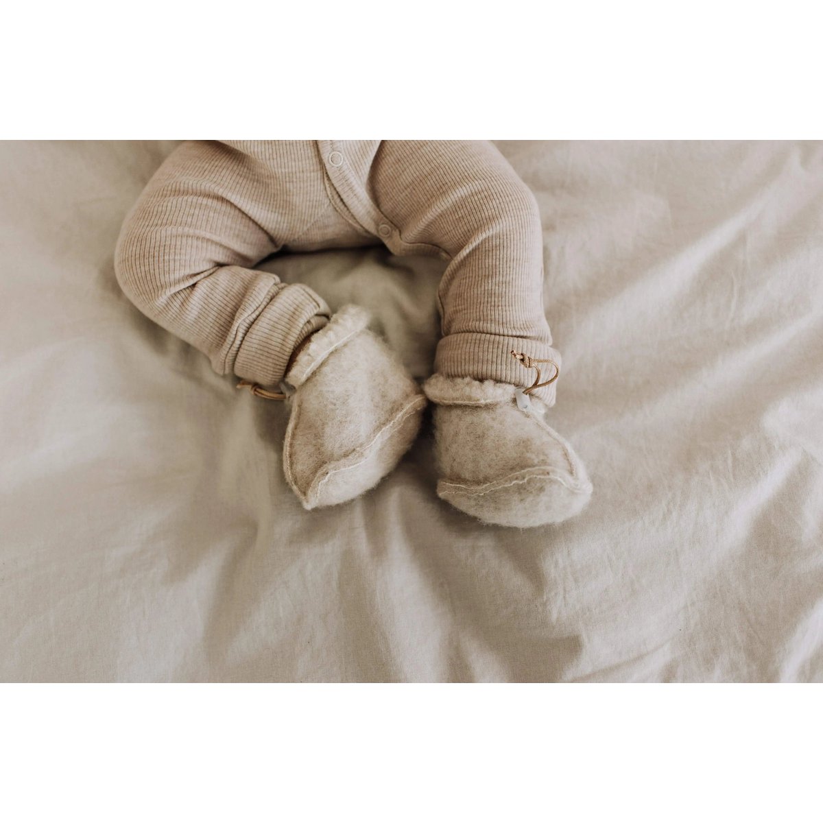 Baby Slippers - Merinowol