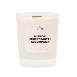 Scented candle: Secret Santa Mission: accomplished