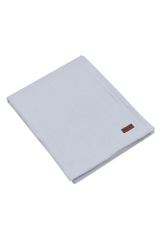 MARCO Musselin-Doppelwickeltuch – 100 % Baumwolle – Blau