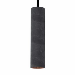 Pendant lamp "Nara27" made of concrete with a GU10 copper black finish. Suitable for pendant lighting in modern interiors.