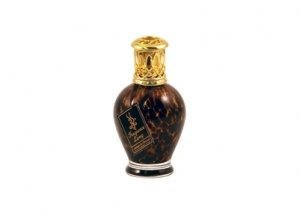 Leopard Geurlamp S paars- L10B10H15,5CM