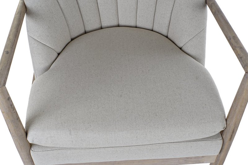 BUTACA ABETO POLIESTER 69X68X89 BEIGE MB188997
