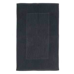 Badmat 50 x 80 cm, 1200 gr./m², Velours, Zilvergrijs