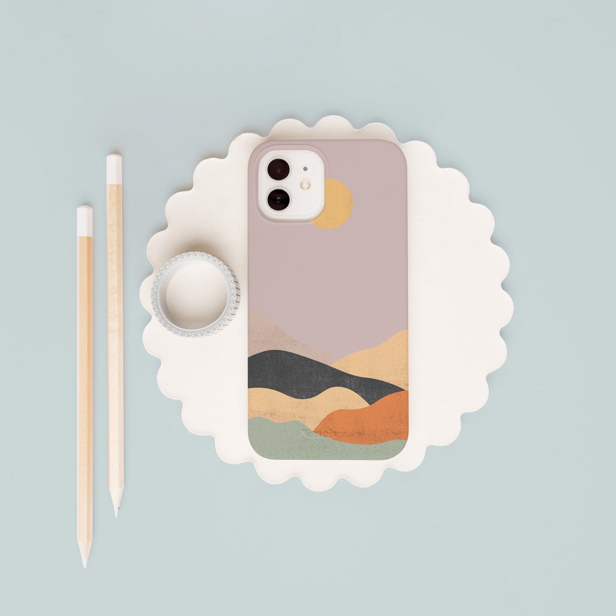 Miljøvenlig etui til iPhone 11 - Cute Hill