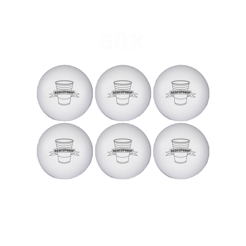 Balles de Beer Pong - OG Rouge (50 pièces)