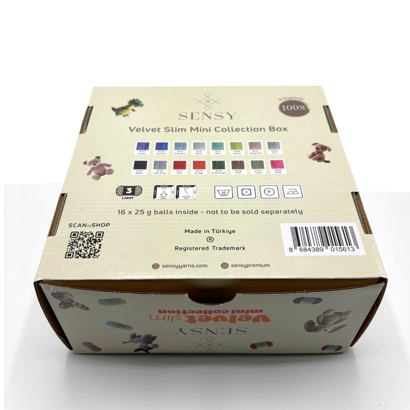 Pudełko kolekcjonerskie Velvet Slim Mini (16 motków)