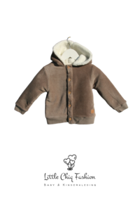 Little Chiq Baby Teddy Coat – Lined & Warm – Exclusive Baby Fashion