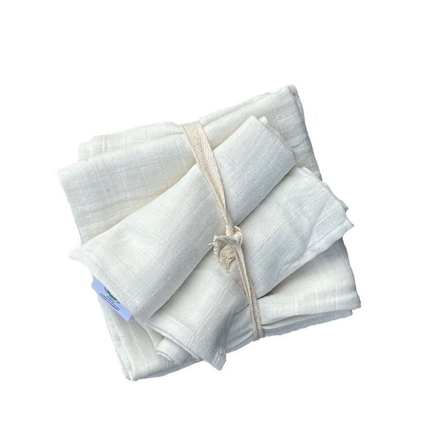 Set of muslin cloths - organic cotton