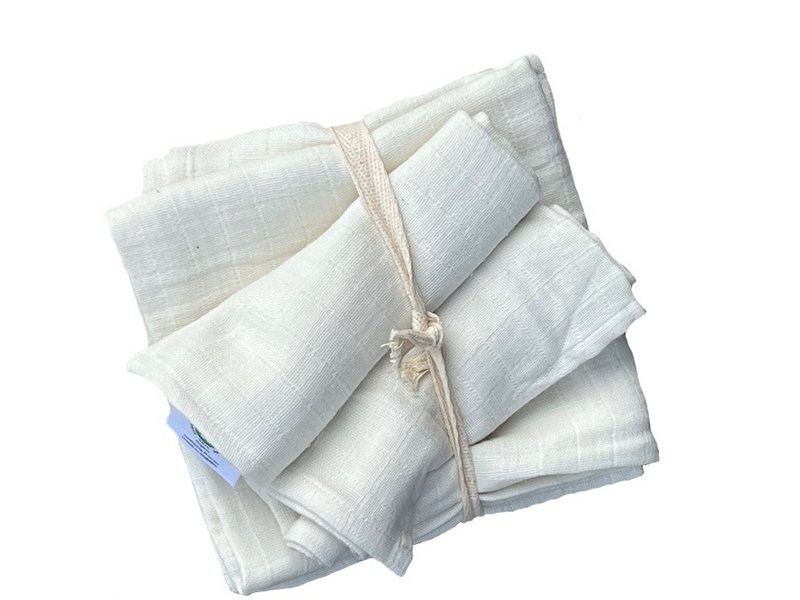 Set of muslin cloths - organic cotton