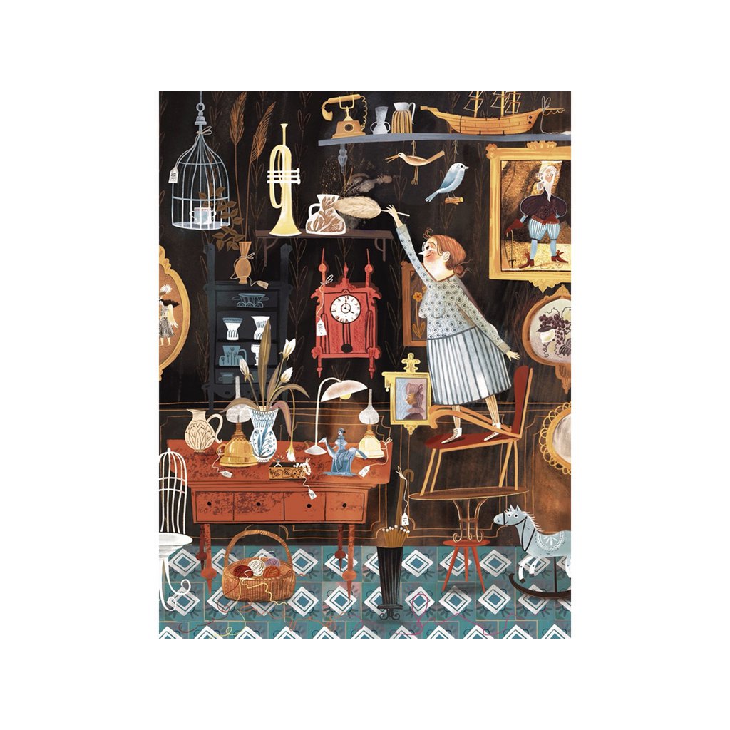 New York Puzzle Company Puzzle Vintage Shop - 1000 pieces