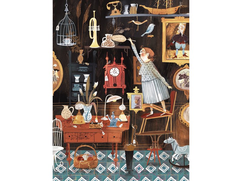New York Puzzle Company Puzzle Vintage Shop - 1000 pieces