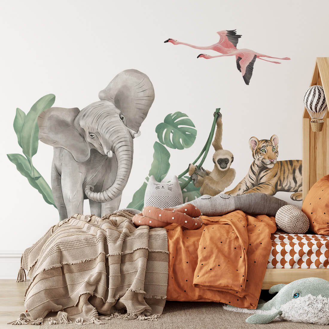 Autocollant mural | Animaux de safari I