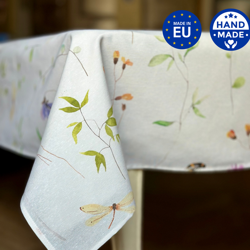 Rectangular Tablecloth, Spring vibe | Early blooming