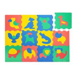 Hakuna Matte Foam Play Mat «Safari Animals» 1.2 x 0.9 m