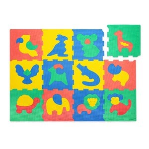 Hakuna Matte Foam Play Mat «Safari Animals» 1.2 x 0.9 m