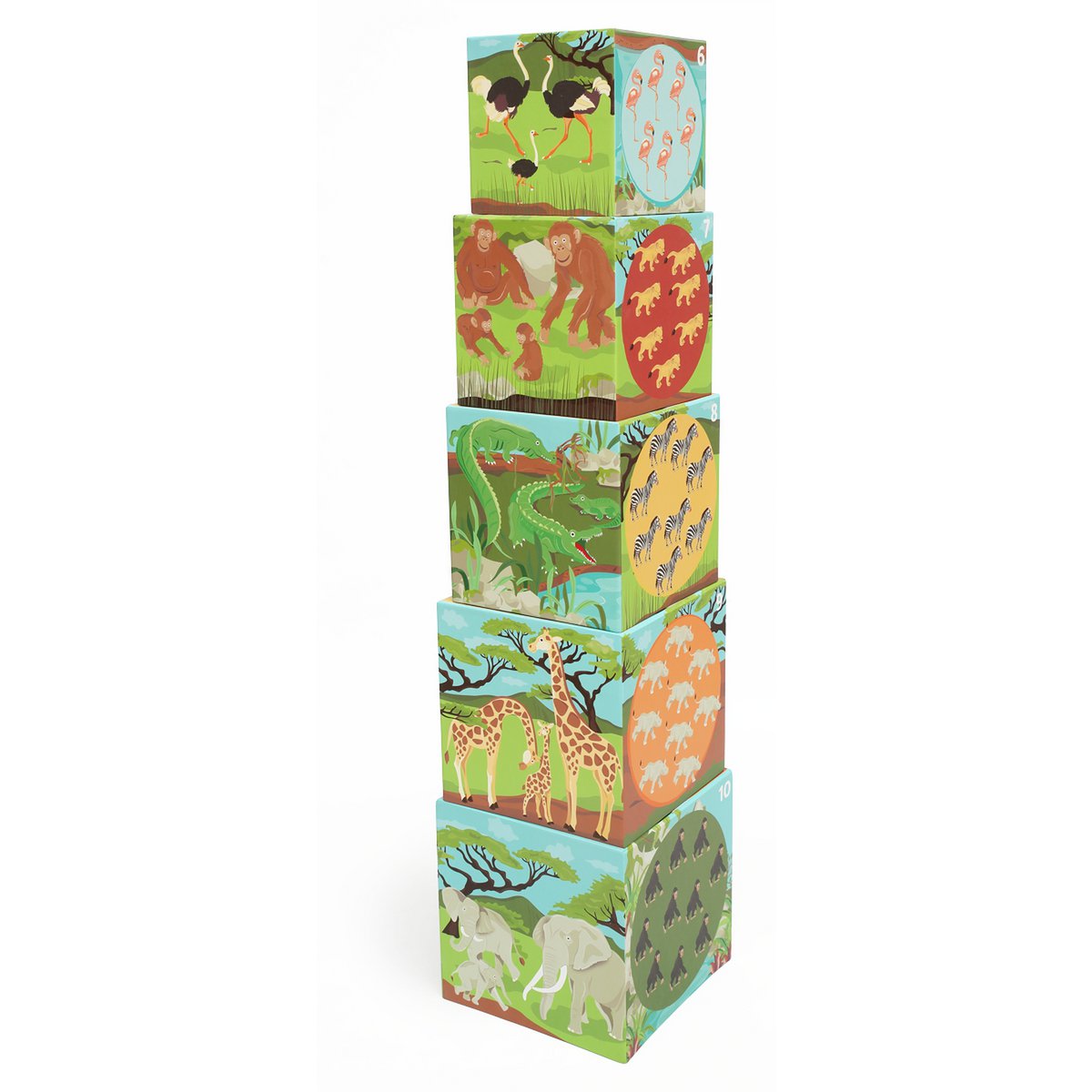 Stapeltoren Jumbo - Savanne