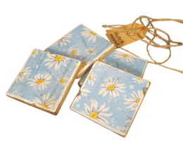 home deco old Dutch coast daisies in blue