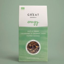 GR'EAT granola ENERGY 300g ORGANIC GLUTEN FREE