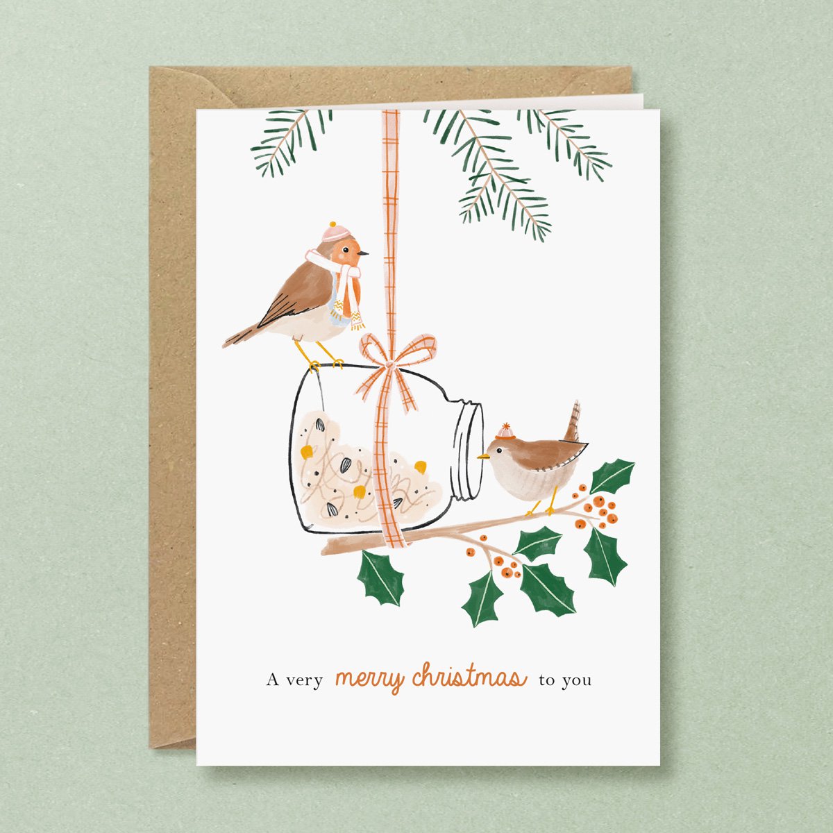 Christmas card | Winter Birds | Birds