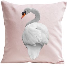 Swan Cushion, Swan