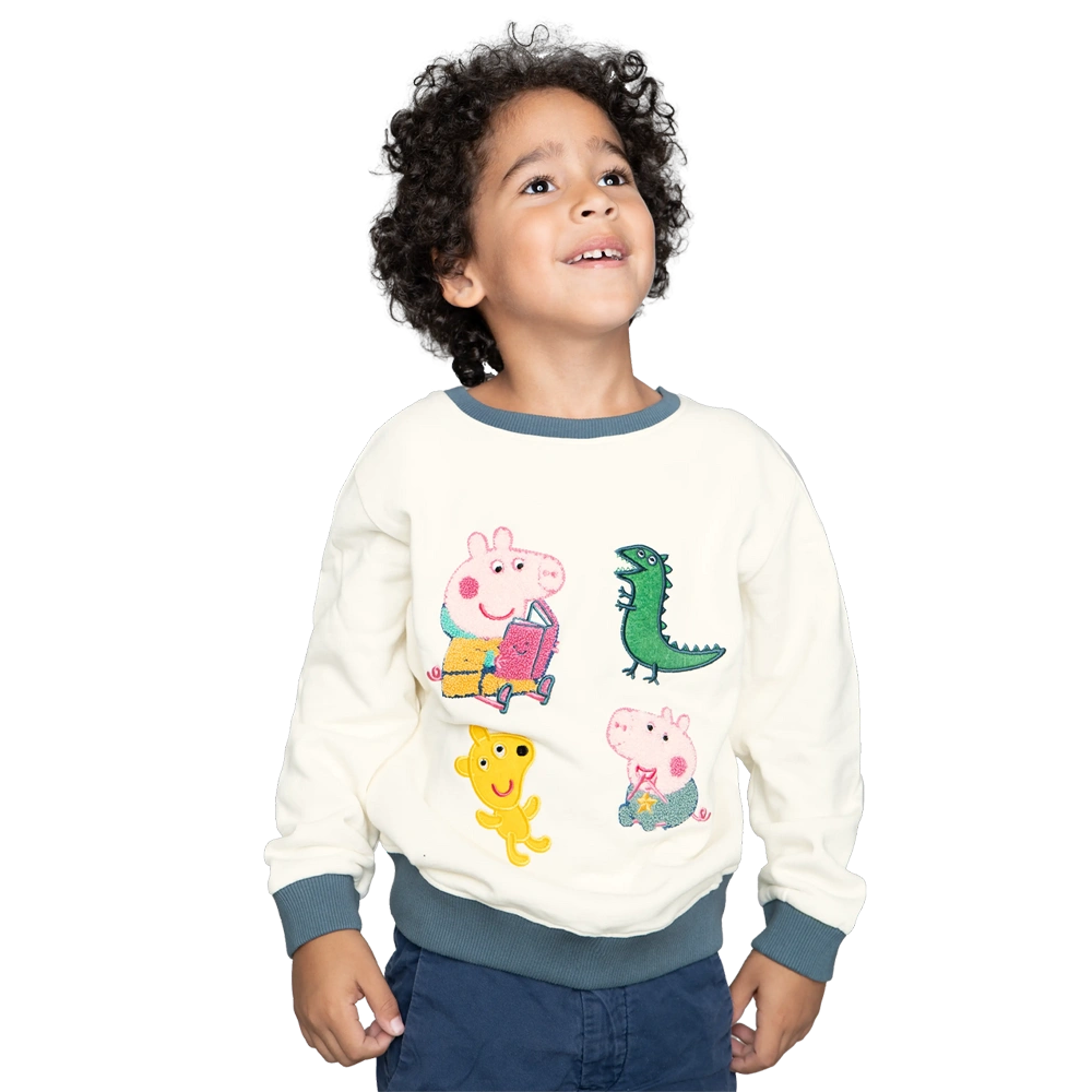koaa – Peppa Wutz “Cozy Corner” – Jersey beige/verde