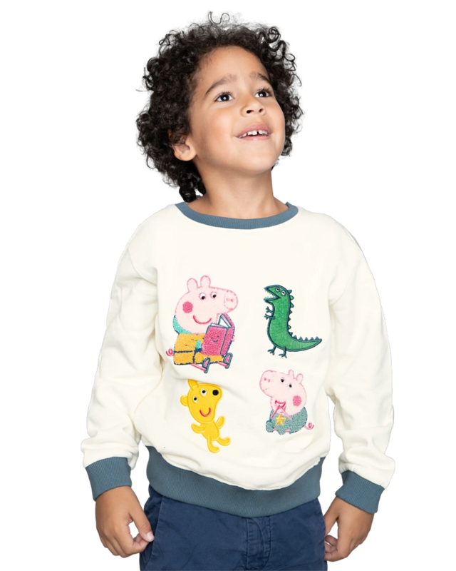 koaa – Peppa Wutz “Cozy Corner” – Jersey beige/verde