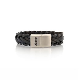 Læderarmbånd Sort | Værftet