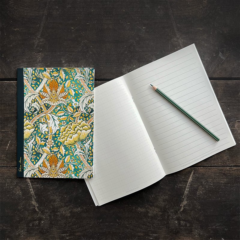Note Booklet - Windrush Green - William Morris