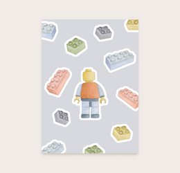Postkartenbausteine