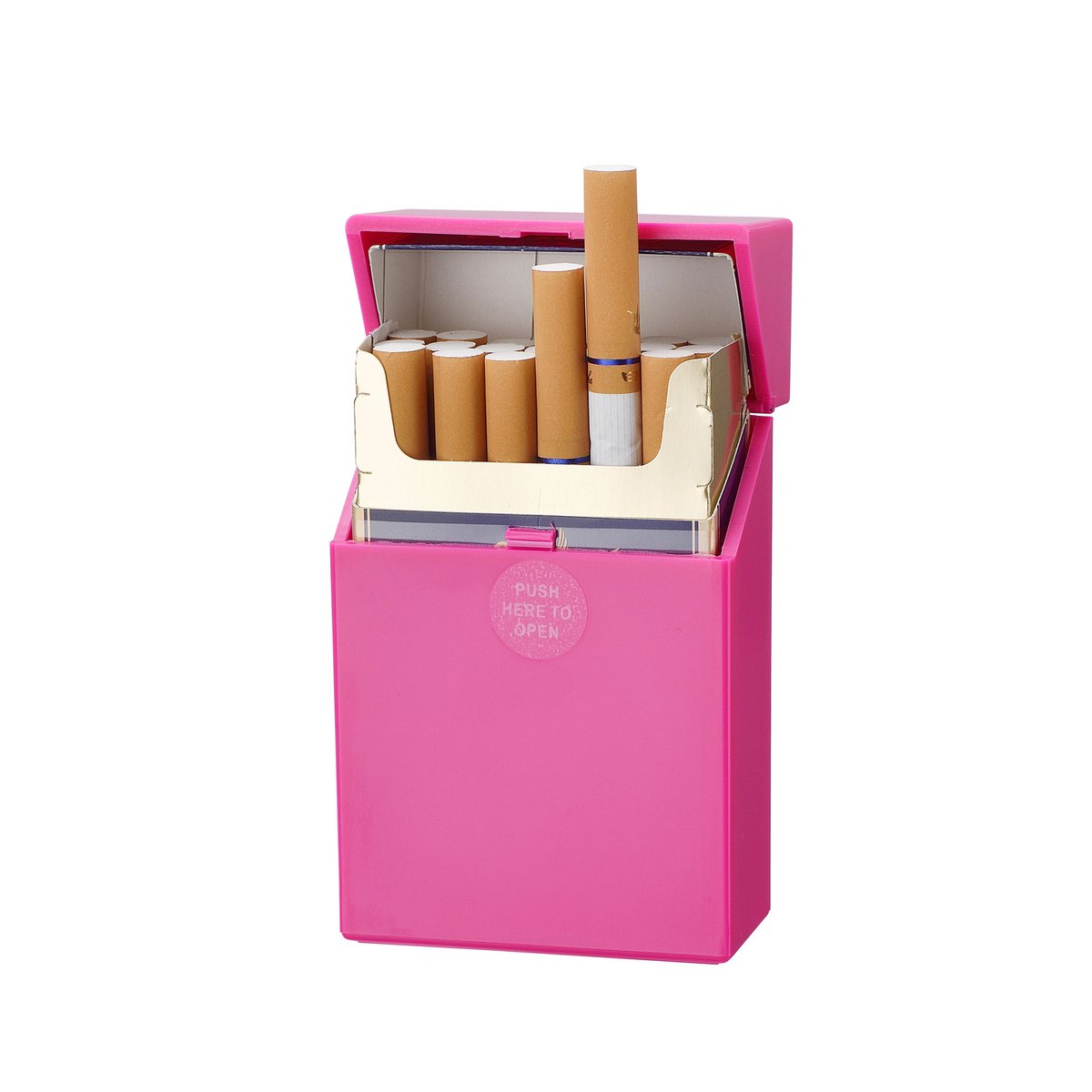 Fluo cigarette case - 20 cigarettes